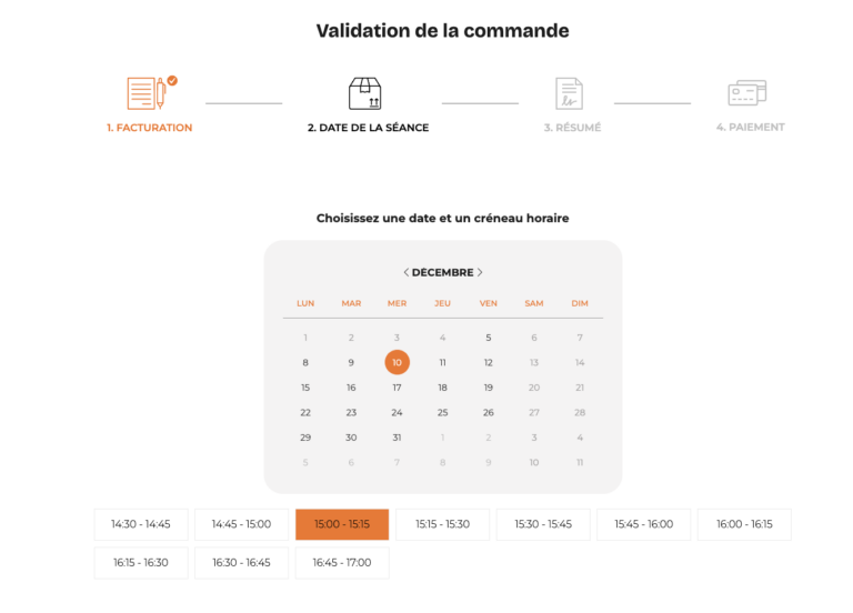 Réserver une séance photo en ligne – Burning Studio Chessy
